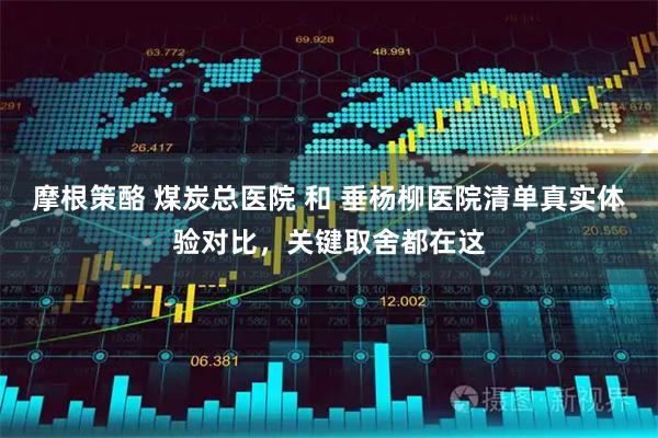 摩根策酪 煤炭总医院 和 垂杨柳医院清单真实体验对比，关键取舍都在这