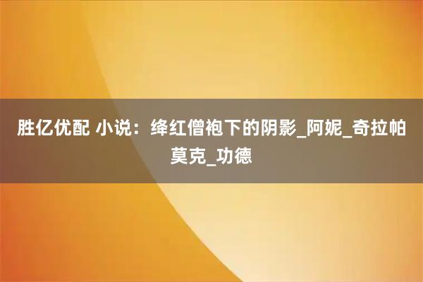胜亿优配 小说：绛红僧袍下的阴影_阿妮_奇拉帕莫克_功德